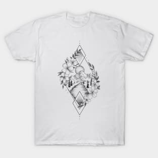 Geometric scenery design T-Shirt